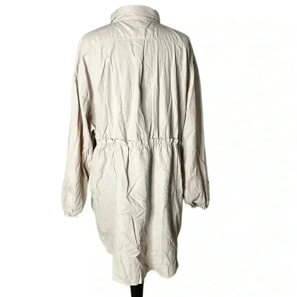 Misguided Button Front Light Pink Midi Dress Size 14 - Picture 3 of 5